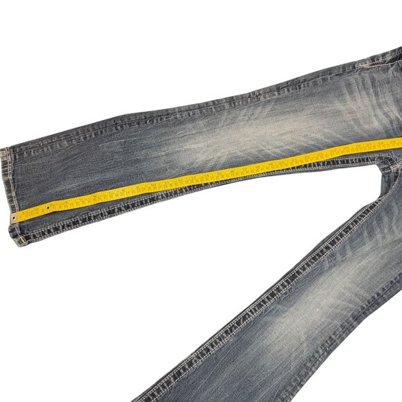 Miss Me Jeans Signature Boot (JE84628R) - Size 28 - Fleur De Lis Pockets - - Picture 4 of 13